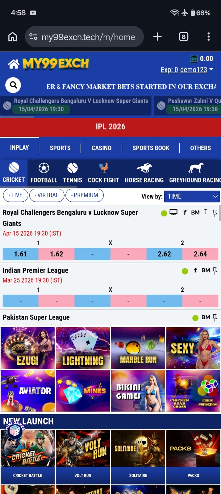 99exch login dashboard proof